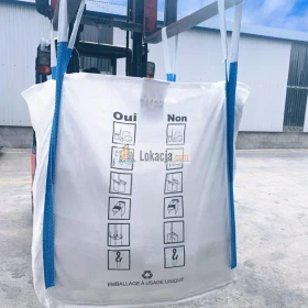 Big bagi, Bulk bag, FIBC - 2200 lbc, różne rodzaje